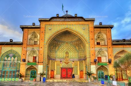 تصویر با کیفیت مسجد امامزاده زید در بازار تهران